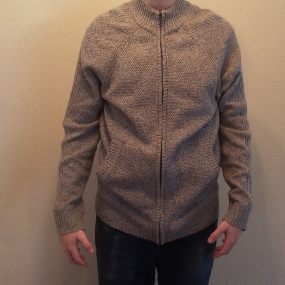 Gray sweater